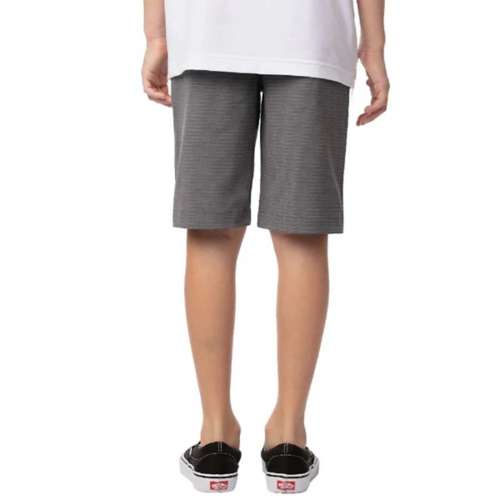 Boys' TravisMathew Grey Morning Hybrid Shorts
