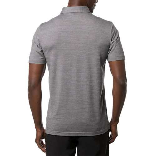 Men's Antigua White/Gray Las Vegas Raiders Motion Polo