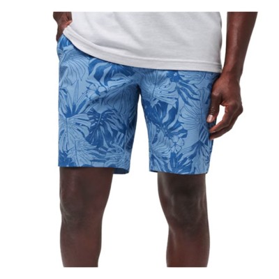 Men's Size shops 34 Travis Mathew Hang Time Leaf Print Shorts Gray Hybrid