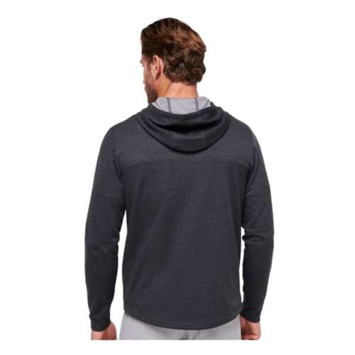 Men's TravisMathew Upgraded Tech Long Sleeve Hooded Golf Shirt