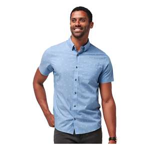 Men's Duncan Woven Snap-Front Short Sleeve Shirt - Sunice Sports - Canada