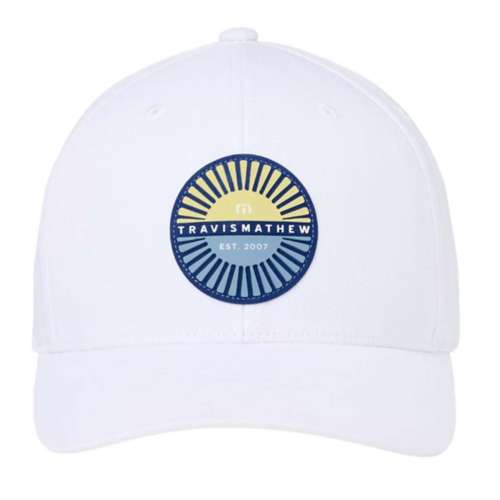 Men's TravisMathew Touching Down Snapback Hat | compass badge logo cap  Bianco | Witzenberg Sneakers Sale Online