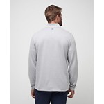 Men's TravisMathew Upgraded Chest Stripe Long Sleeve 1/4 Zip - Thumbnail 2 of 3