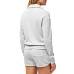 Women's TravisMathew Long Weekend Long Sleeve Henley - Thumbnail 2 of 3