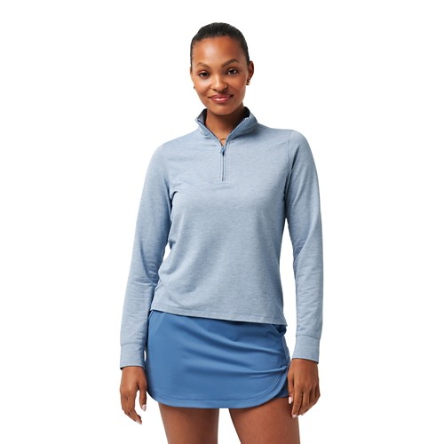 Women's TravisMathew Featherweight Active Long Sleeve 1/4