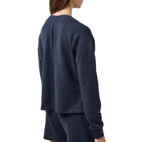 Women's TravisMathew Cloud Terry Long Sleeve V-Neck Shirt
