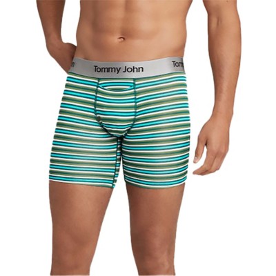 Tommy John Men's Second Skin Hammock Pouch™ Trunk 4 Boxer Brief in Blue  Size Small