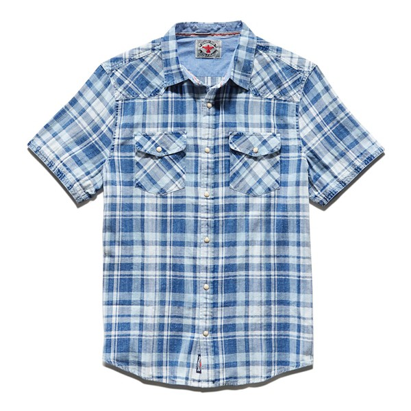 Men's Flag & Anthem Bartlett Vintage Washed Western Short Sleeve Shirt product image