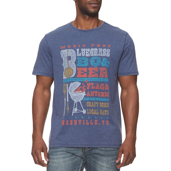 Men's Flag & Anthem Bluegrass BBQ T-Shirt product image
