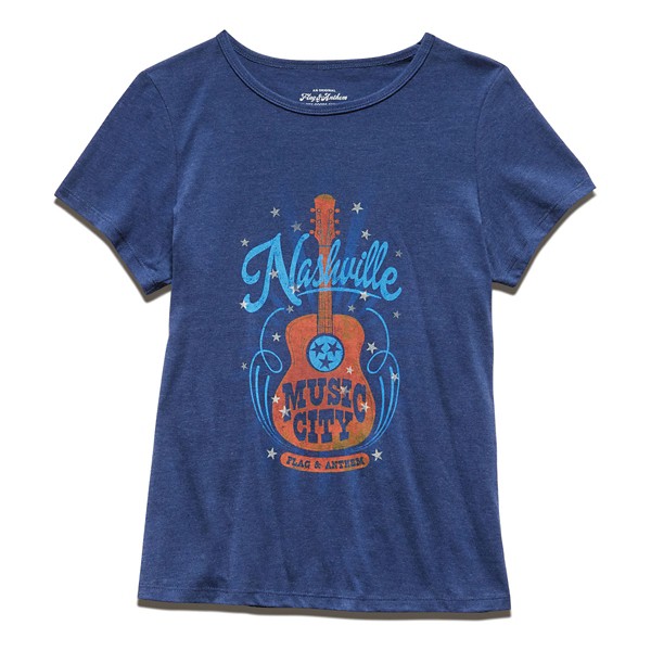 Women's Flag & Anthem Nashville Music T-Shirt product image