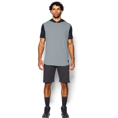 under armour baseline short sleeve hoodie