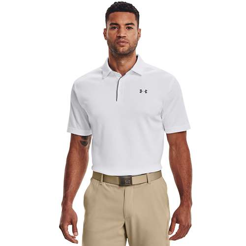 Under Armour Tech Polo Shirt - L - White