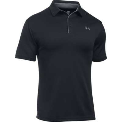 gray under armour polo