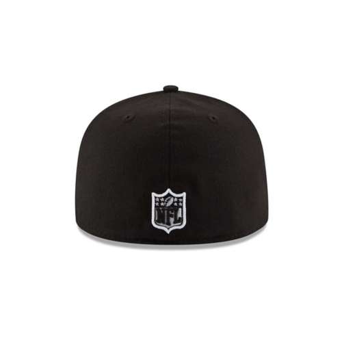 Minnesota Vikings New Era Black on 59FIFTY Fitted Hat