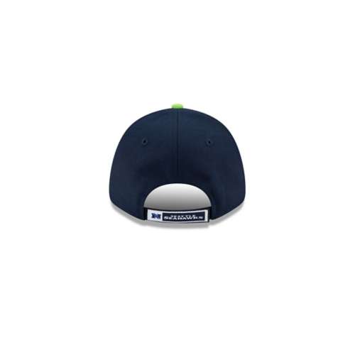 Girls Youth New Era College Navy Seattle Seahawks Lace-Up Long