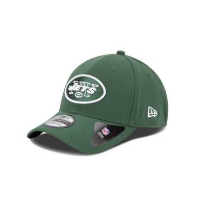 Men's New Era White New York Jets Throwback Logo Omaha 59FIFTY