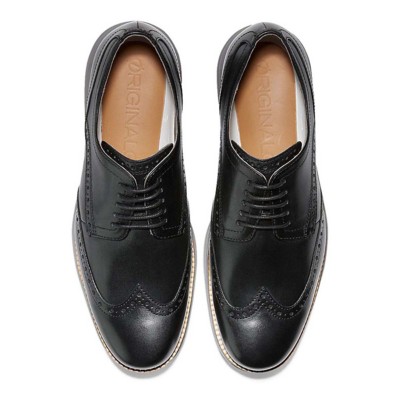 cole haan original grand wingtip oxford black