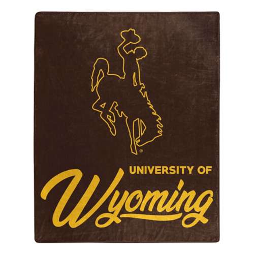 TheNorthwest Wyoming Cowboys Signature Blanket