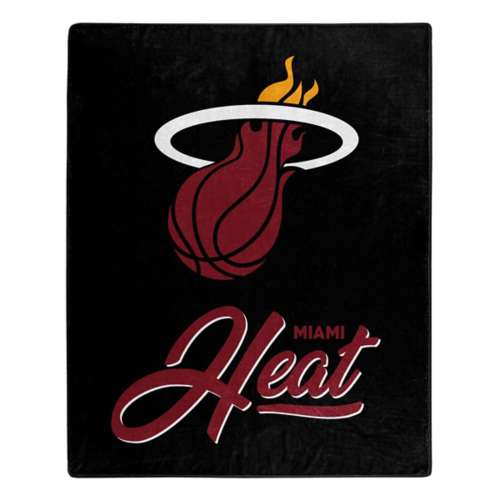 TheNorthwest Miami Heat Signature Raschel Blanket