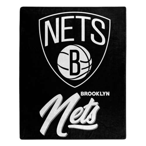 TheNorthwest Brooklyn Nets Signature Raschel Blanket