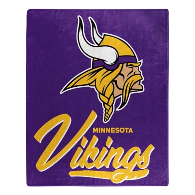 Lids Minnesota Vikings 60'' x 80'' XL Raschel Plush Throw Blanket