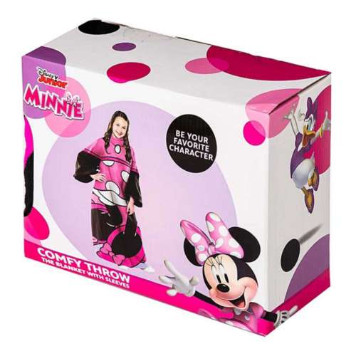 TheNorthwest Kids' Minnie Mouse Silk Touch Comfy Throw Blanket