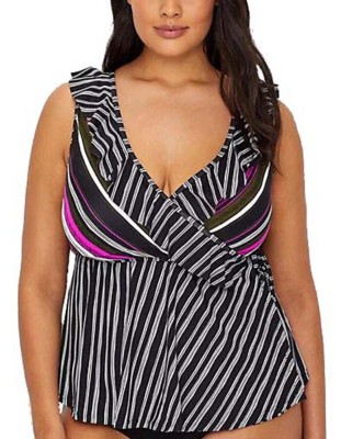 anne cole sketchbook stripe swim collectio