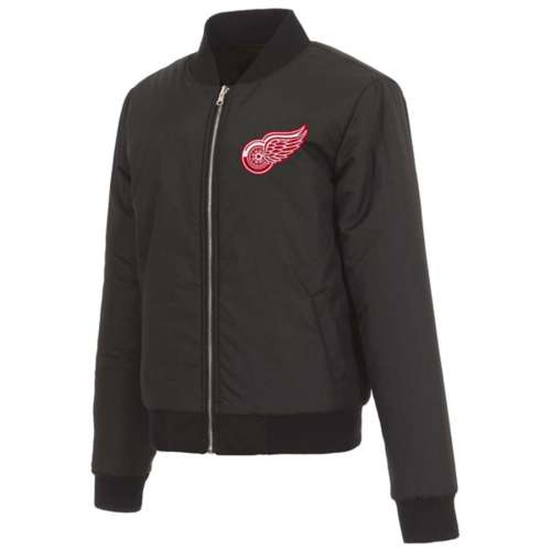 JH Design Women's Detroit Red Wings Reversible Fleece Jacket