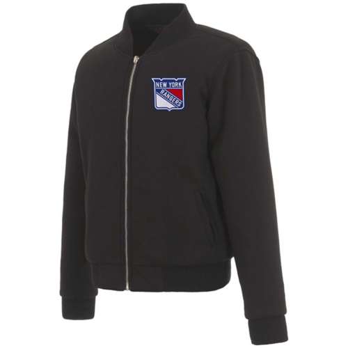 JH Design Women's New York Rangers Reversible Fleece Jacket