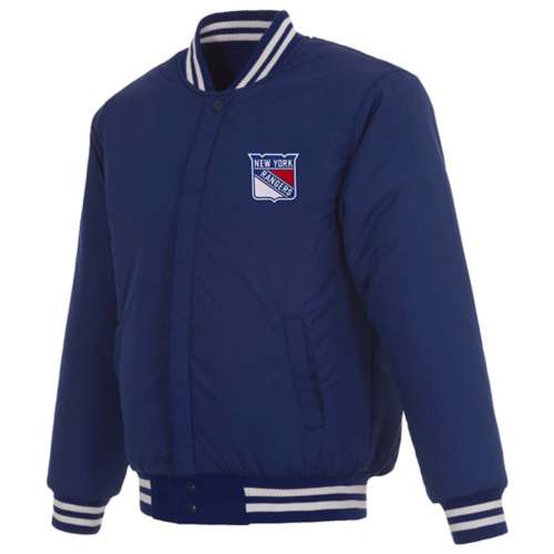 JH Design New York Rangers Reversible Wool Jacket