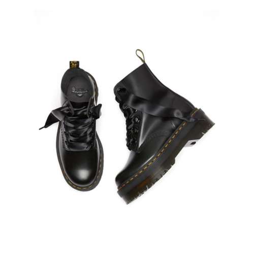 Women's Dr Martens Molly Leather Platform Boots | SCHEELS.com