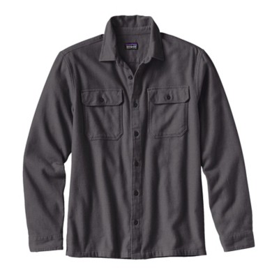 patagonia long sleeve fjord flannel shirt