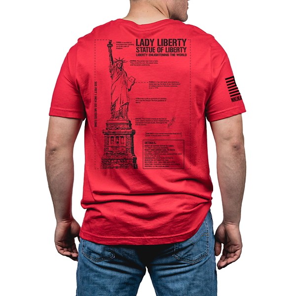 Men's Nine Line Apparel Lady Liberty T-Shirt product image