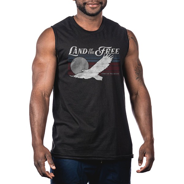 Men's Nine Line Apparel Land Of The Free Tank Top product image