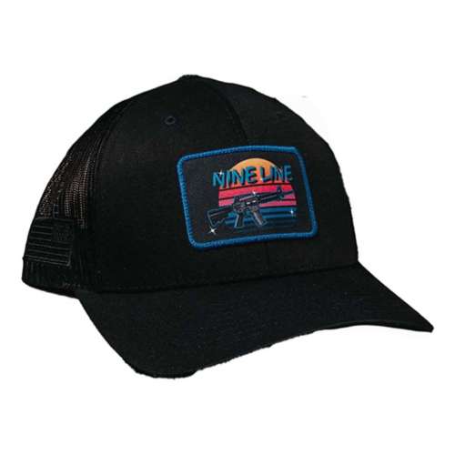 Men's Nine Line Retro AR Patch Snapback Hat