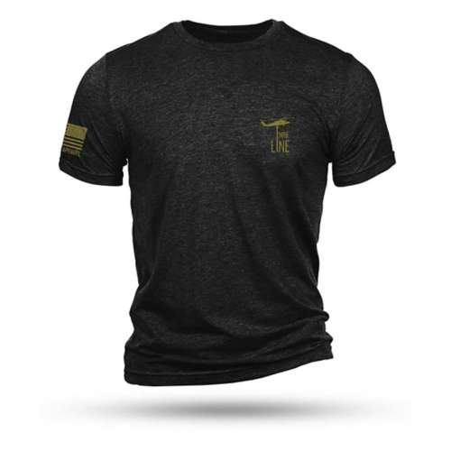 Men's Nine Line Tri-Blend American Camo T-Shirt