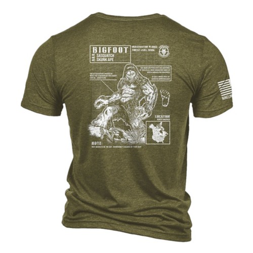 Men's Nine Line Bigfoot (NLA Cryptid Hunters) T-Shirt