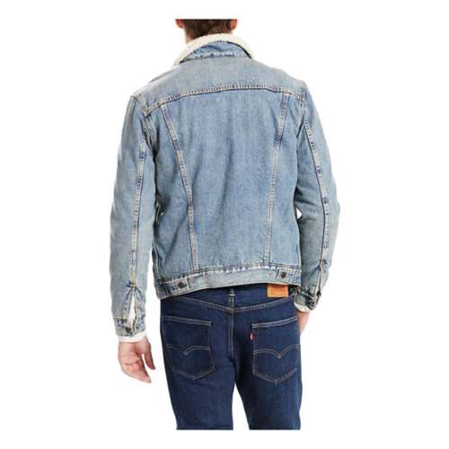 Levi's Los Angeles Dodgers Patch Trucker Jacket in Blue