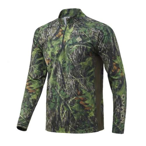 Men's Nomad Camo Pursuit Shirt 1/4 Zip Pullover