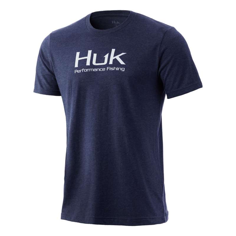 Men's Huk  Performance Logo Fishing T-Shirt