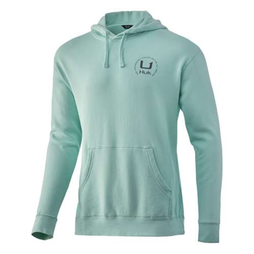 Men's Huk Camo Fill Logo Cotton Hoodie