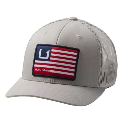 Adult Huk and Bars American Trucker Snapback Hat