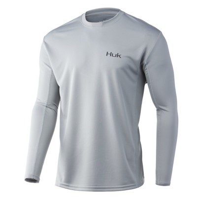 Huk Men's Vented Pursuit Shirt - Long Sleeve - Harbor Mist