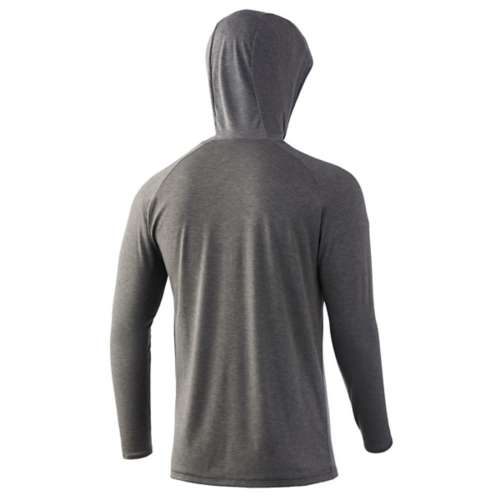 Men's Huk Waypoint HD Long Sleeve Hooded T-Shirt