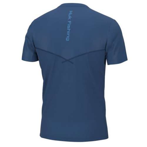 Huk Long Sleeve Athletic Polos for Men