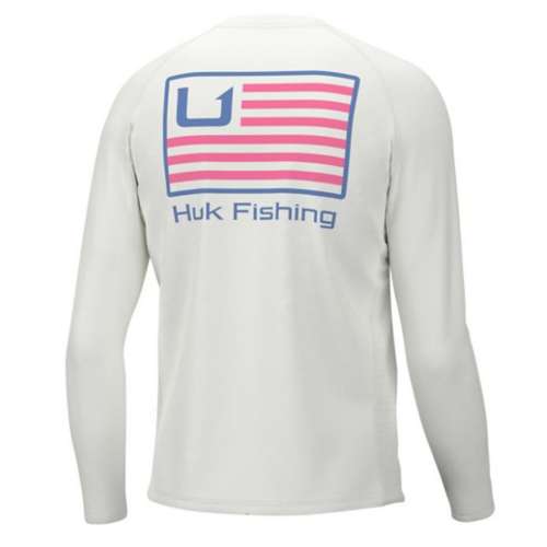 Men's Huk A1a Hd Long Sleeve Hooded T-Shirt