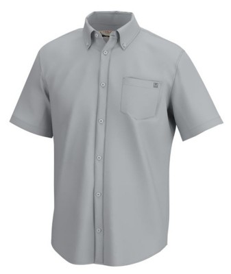 Men's Huk Kona Solid Button Up Karl shirt