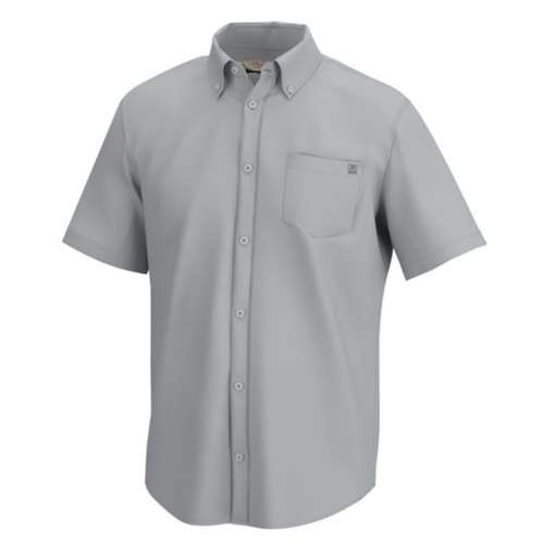Men's Huk Kona Solid Button Up Shirt