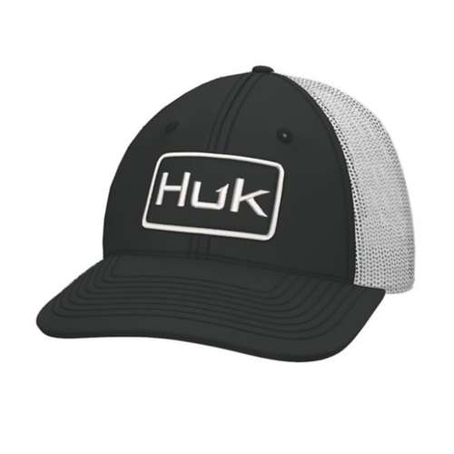 Men's Huk Logo Trucker Adjustable Pudrowy hat