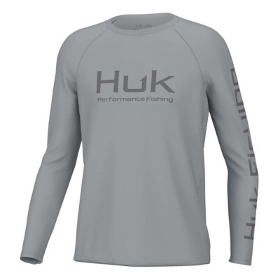 Boys' Huk Pursuit Solid Long Sleeve T-Shirt